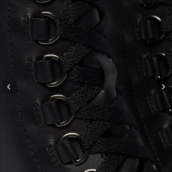 - Dr MARTENS CHESNEY BLACK BOOT Heel Lace Up Size: 8 - Picture 7 of 8